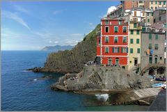 Riomaggiore am 1. Mai 2014.