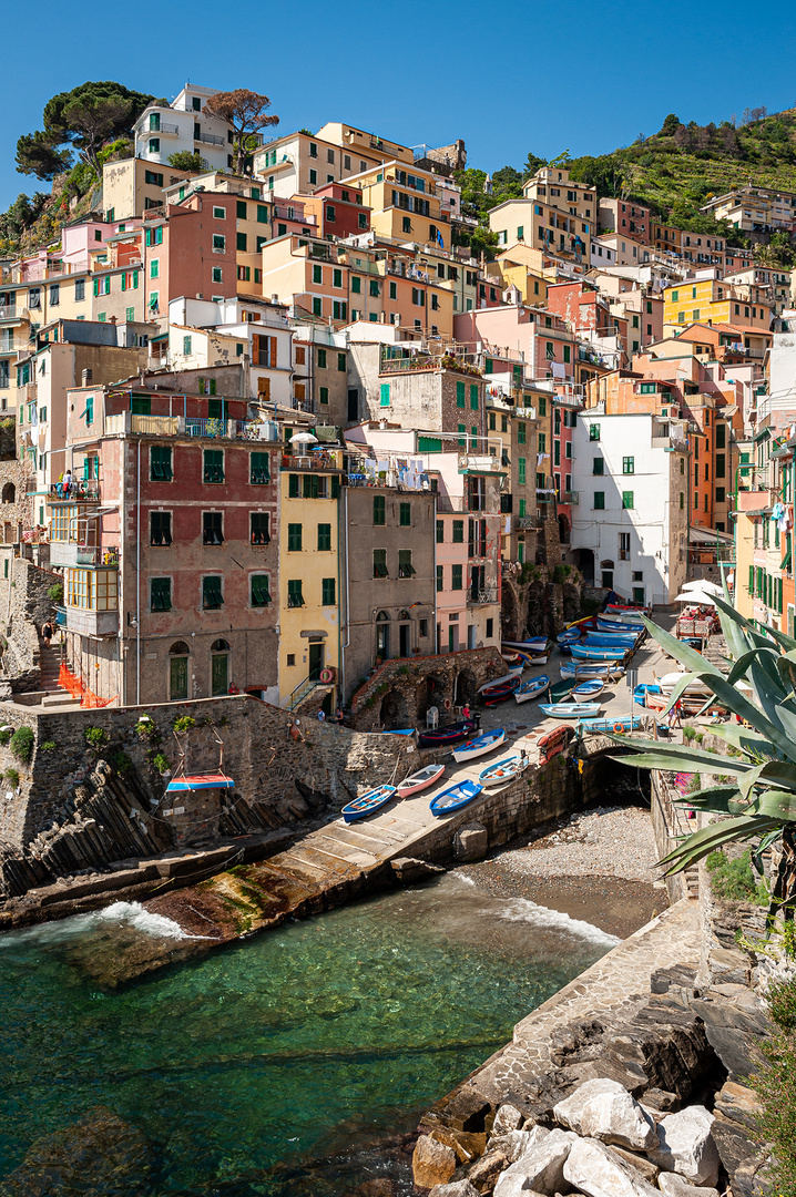 Riomaggiore, Cinque Terre, Italien