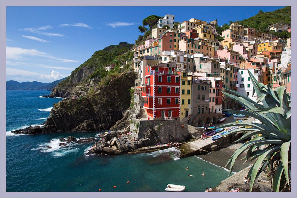 Riomaggiore ( Cinque Terre - Italien )