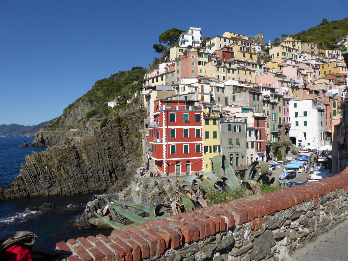 Riomaggiore, eine der 5 Dörfer