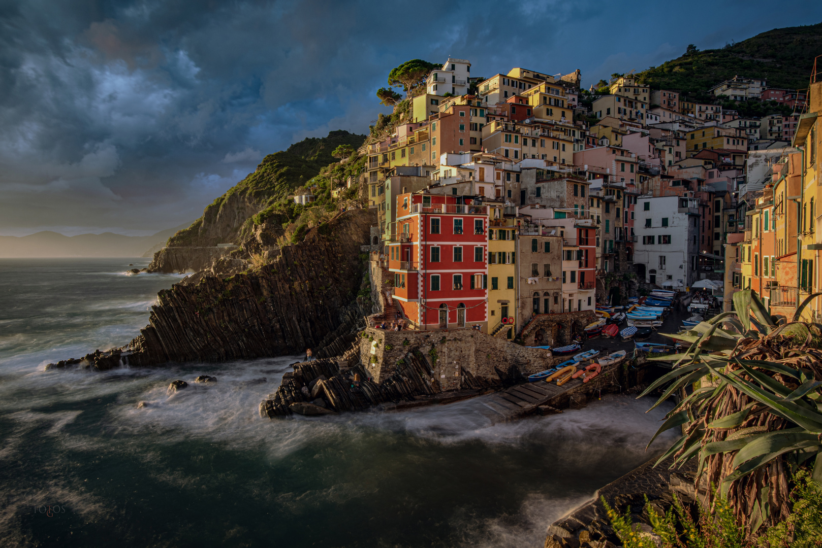 Riomaggiore - nach dem Sturm