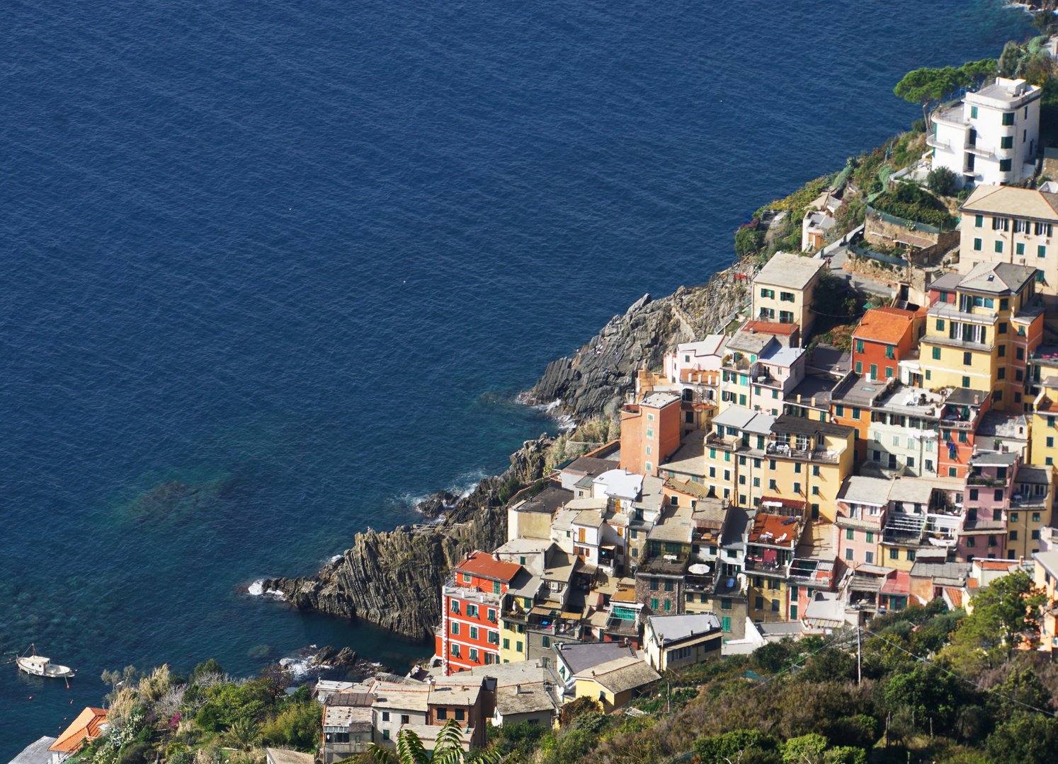 Riomaggiore - "Schwalbennest" in Cinque Terre