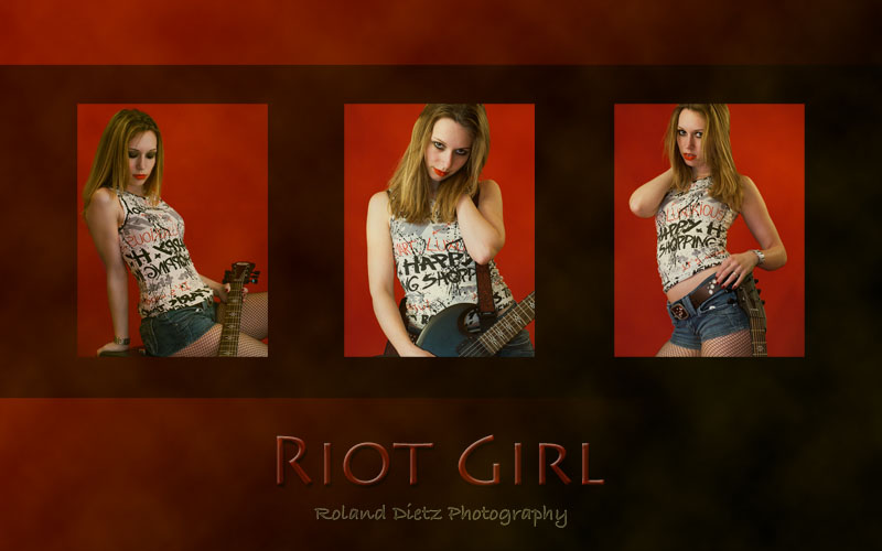Riot Gril - Collage