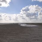 Rippelmarken am Strand bei Goting, Föhr