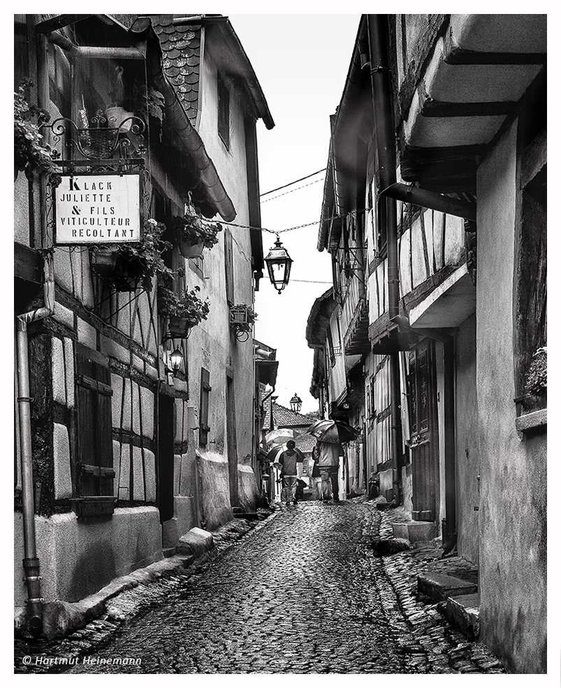 Riquewihr bei Regen #2