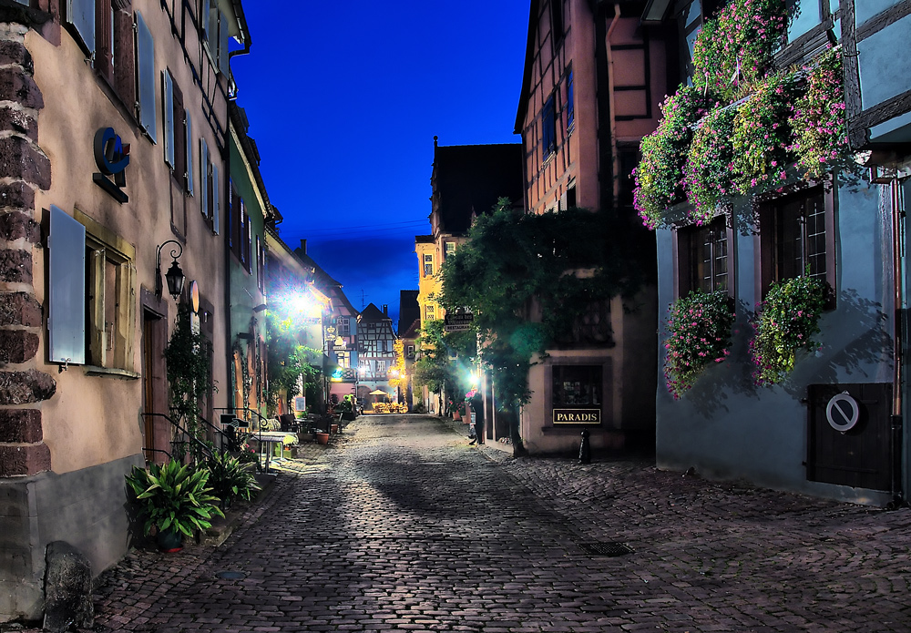 Riquewihr zur blauen Stunde #2