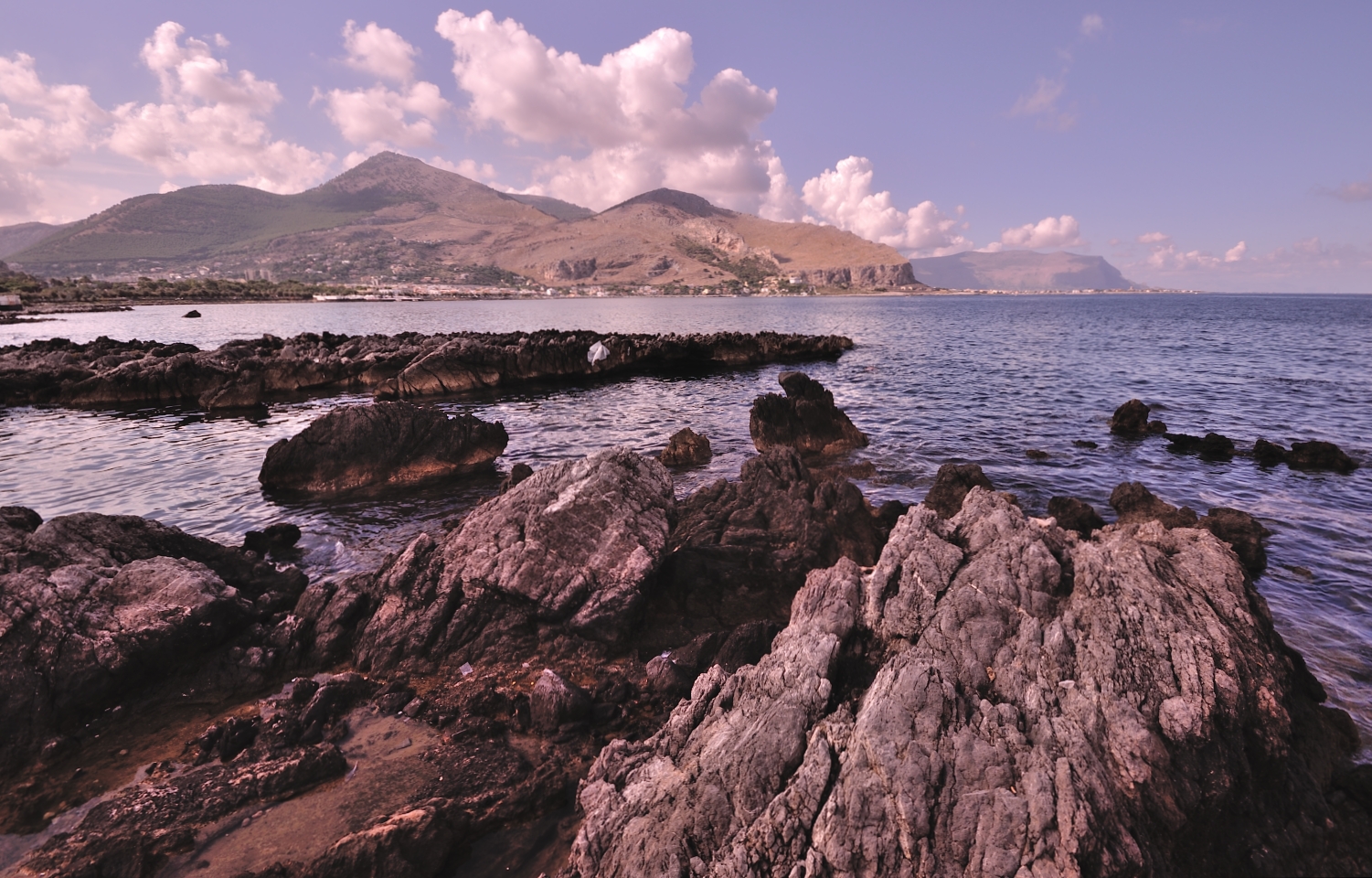 Riserva naturale di Capo Gallo, Barcarello, Palermo, Sicily.