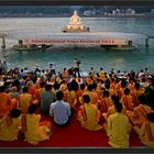 Rishikesh, die Feier beginnt