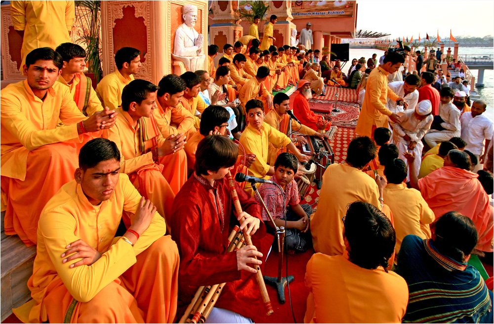 Rishikesh, Puja für Shiva