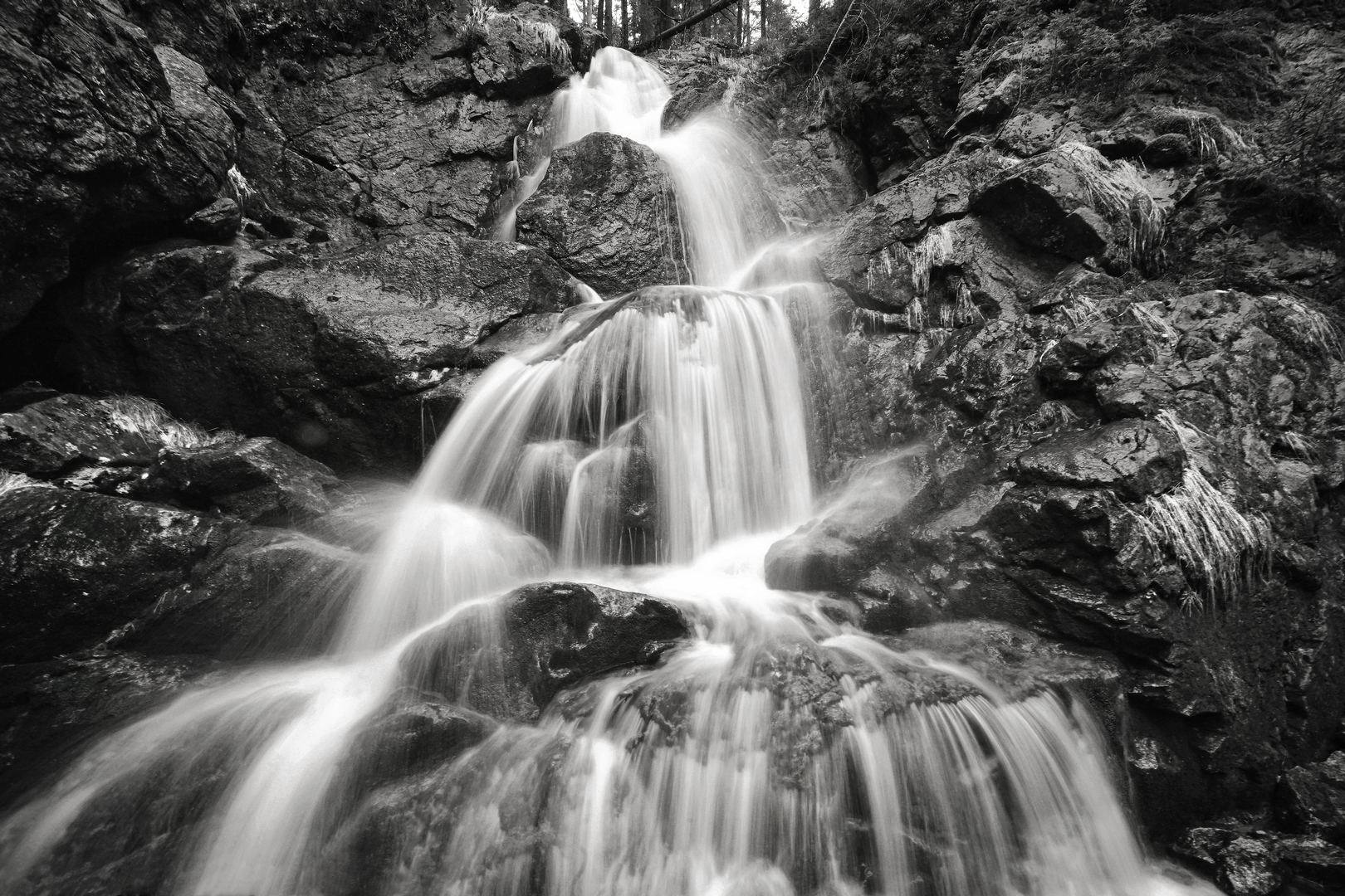 Risloch Wasserfälle im Bayerischen Wald