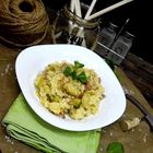 Risotto con broccoletti