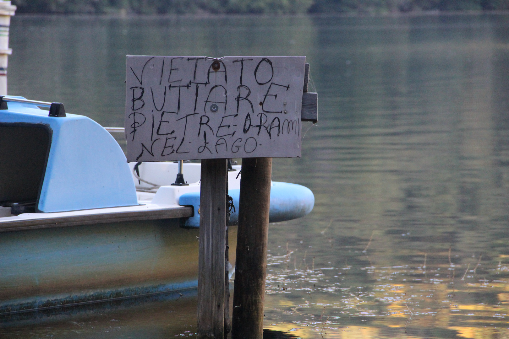 rispetto per la natura.......