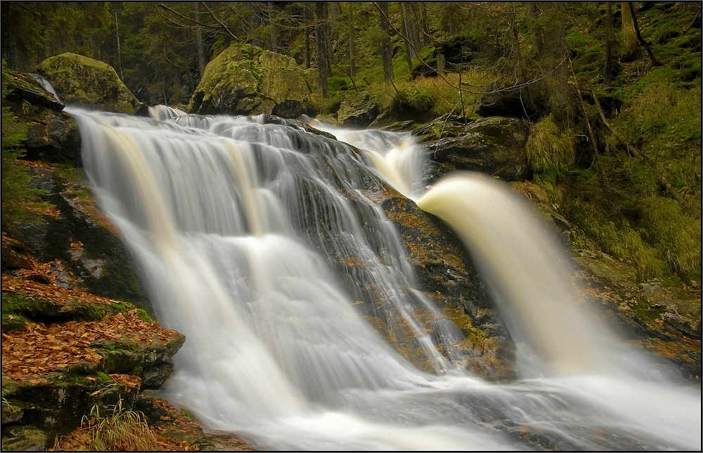 Rißloch Wasserfälle im Herbst