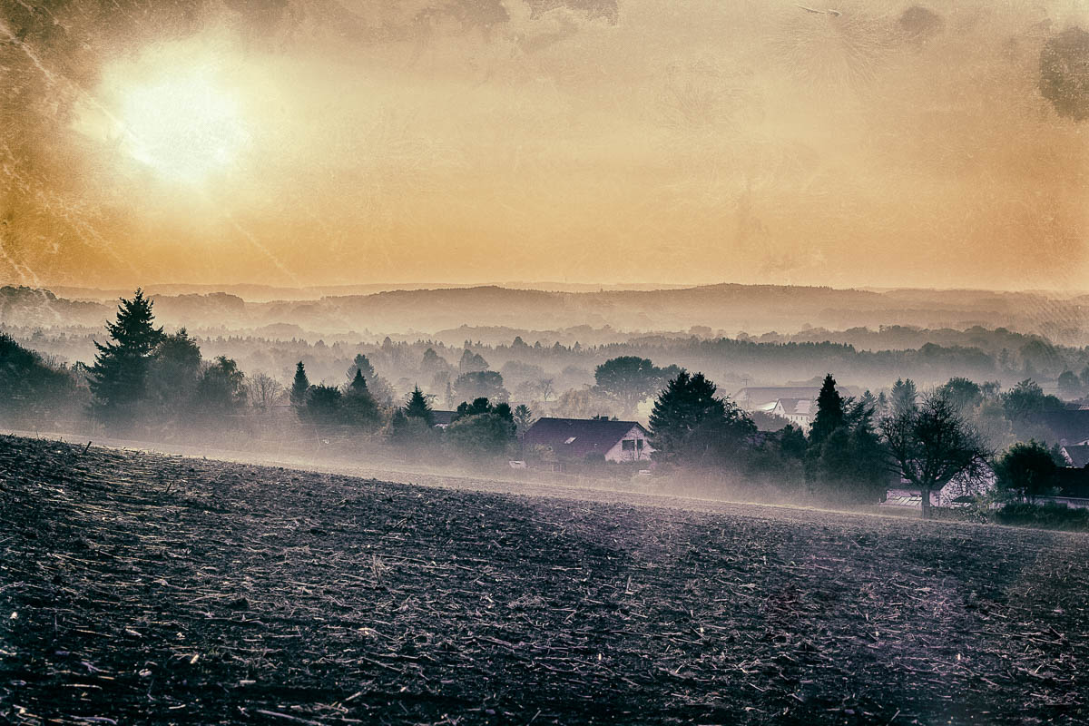 Rißtal im Nebel