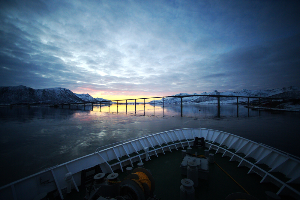 Risøyhamn Januar 2012