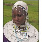 Ritratto di ragazza Masai