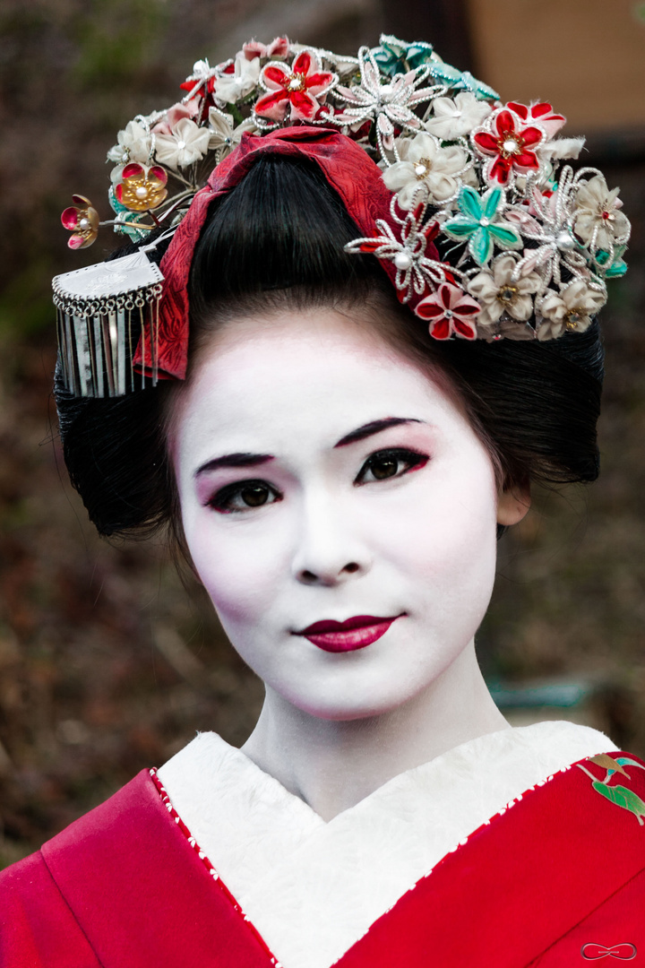 Ritratto di una geisha