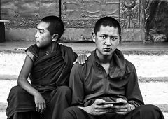 Ritratto doppio,Punakha, Bhutan
