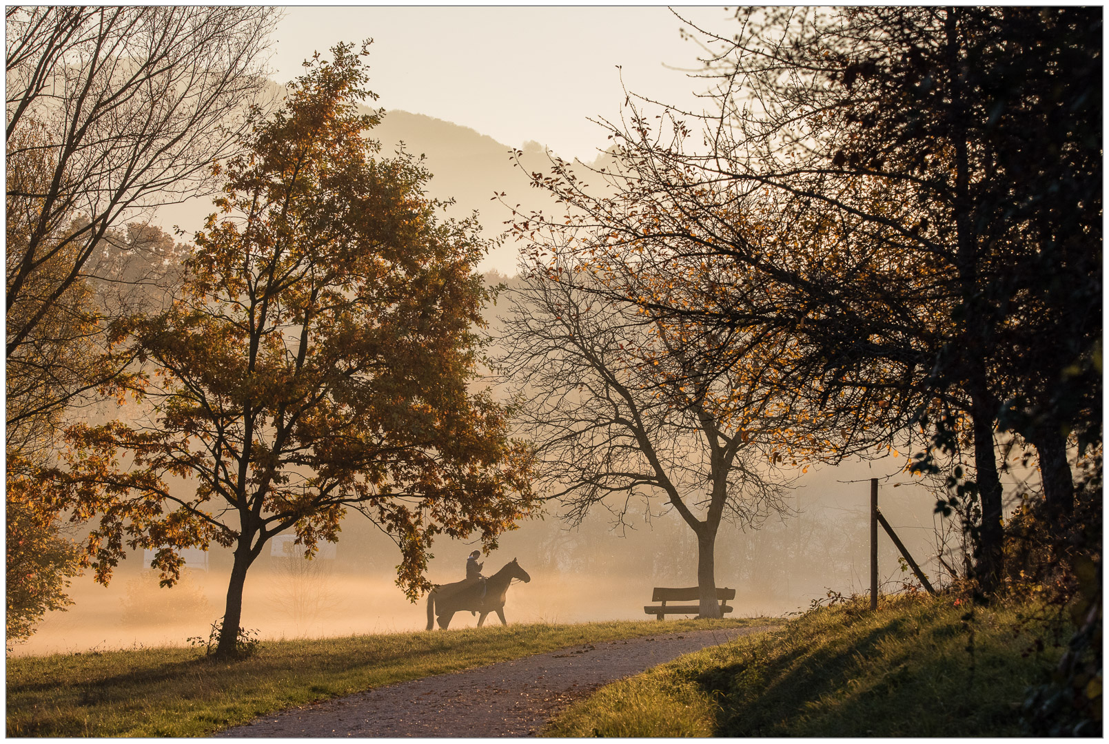 Ritt in den Herbst