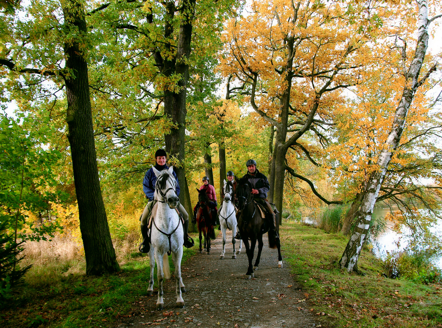 Ritt in den Herbst