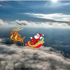 Ritt über den Wolken, Santa Claus übt für Weihnachten