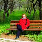 RITTA -MY WIFE -IN NETANYA FOREST