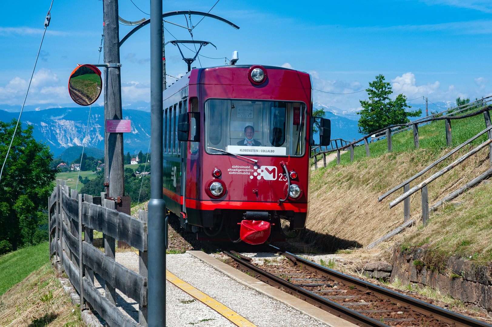 Ritten train at Bolzano Alto