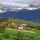 Ritten,Sunset light