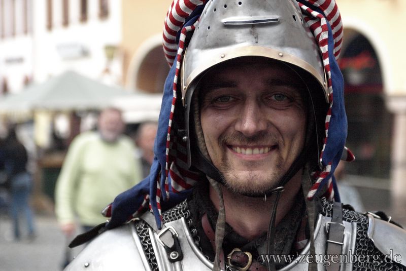 Ritter auf dem Mittelalterfest in Annweiler