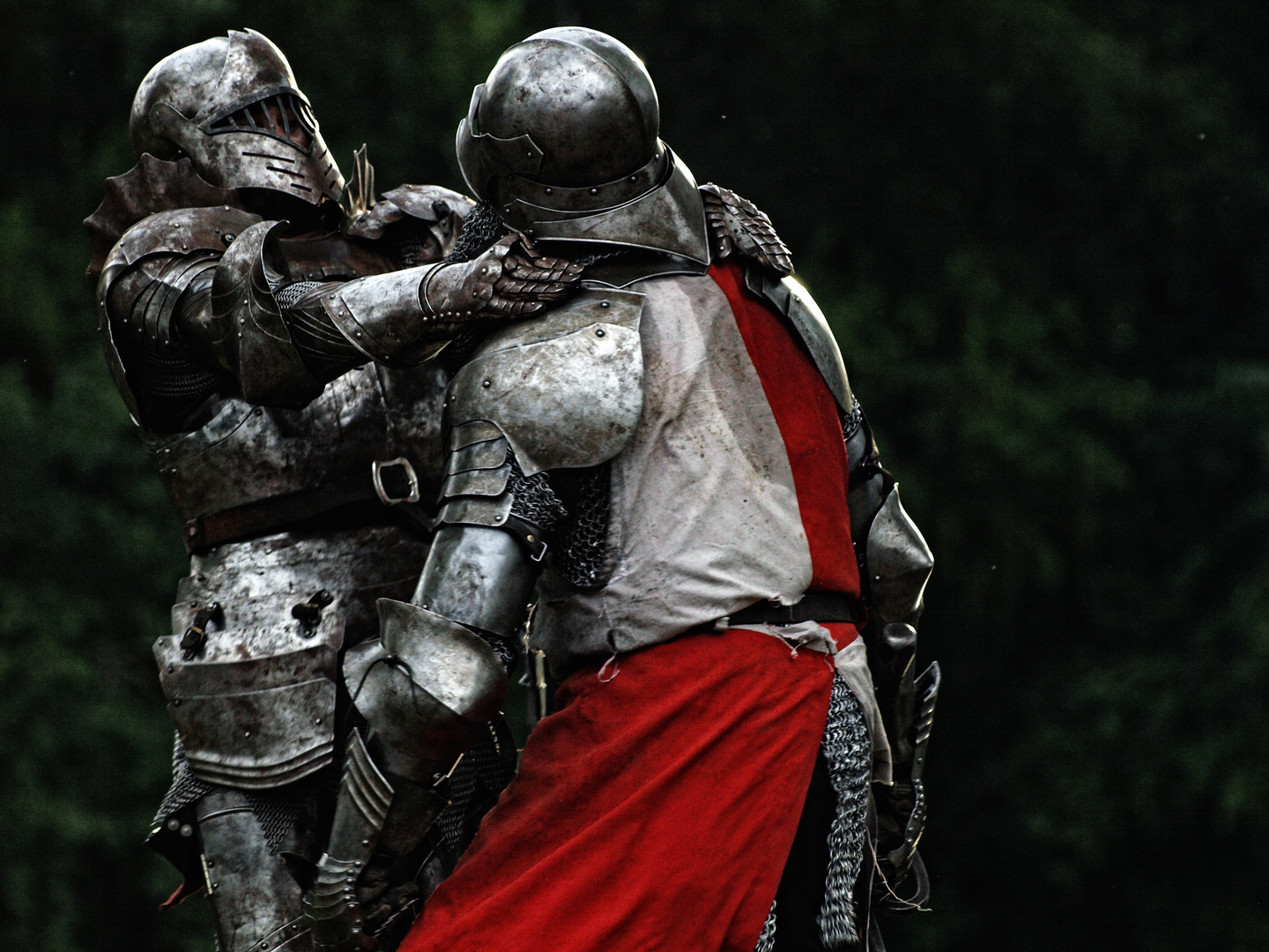 Ritter beim Kampf Foto & Bild | szene, historisch verkleidet, menschen