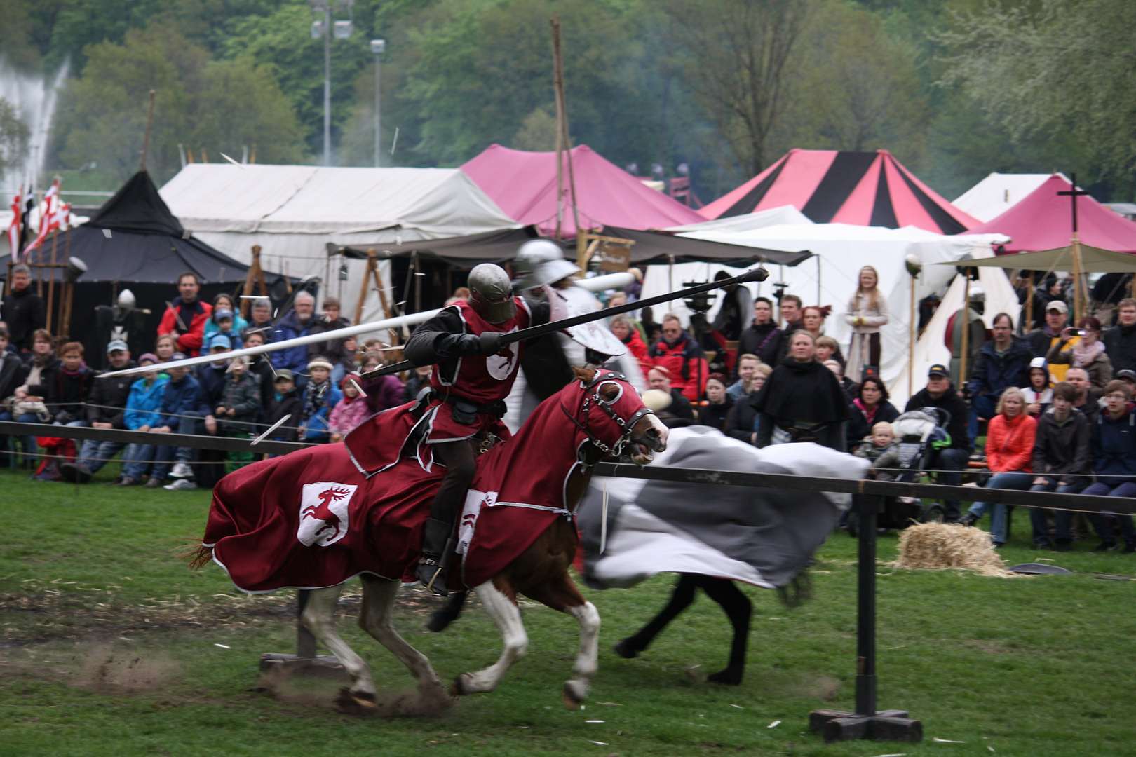 Ritter beim Tjost