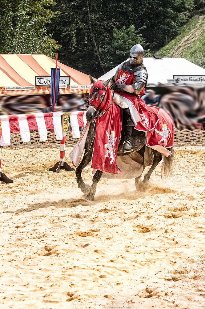 Ritter zu Pferd Foto & Bild | kunstfotografie & kultur, ritterspiele