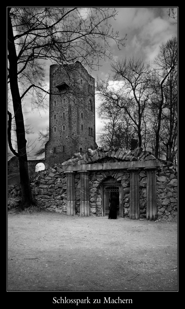 Ritterburg im Schlosspark zu Machern