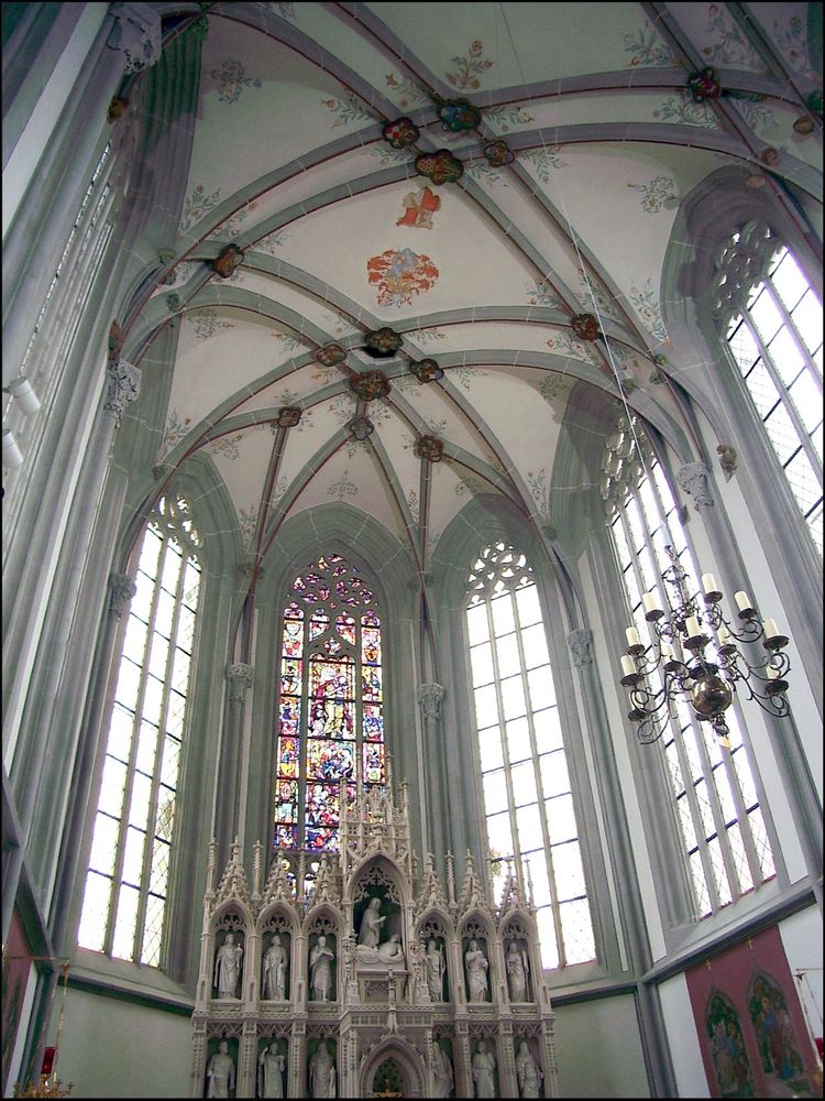 Ritterkapelle Hassfurt- der Innenraum