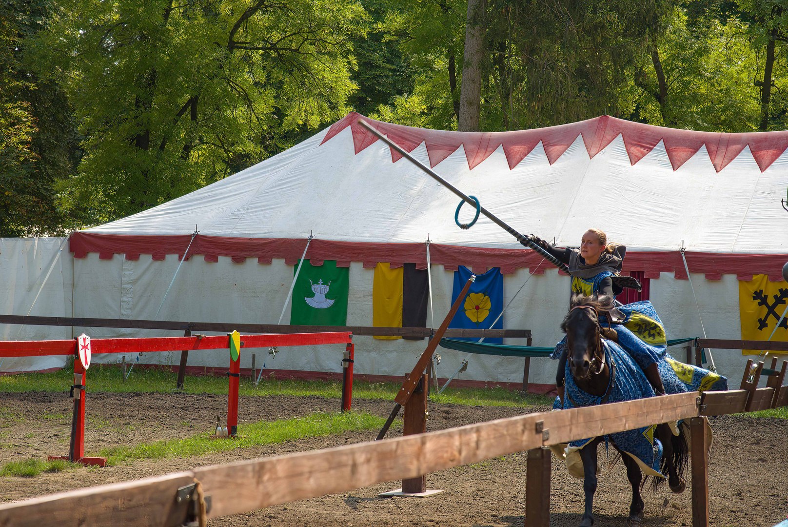 Ritterspiele in Bouzov