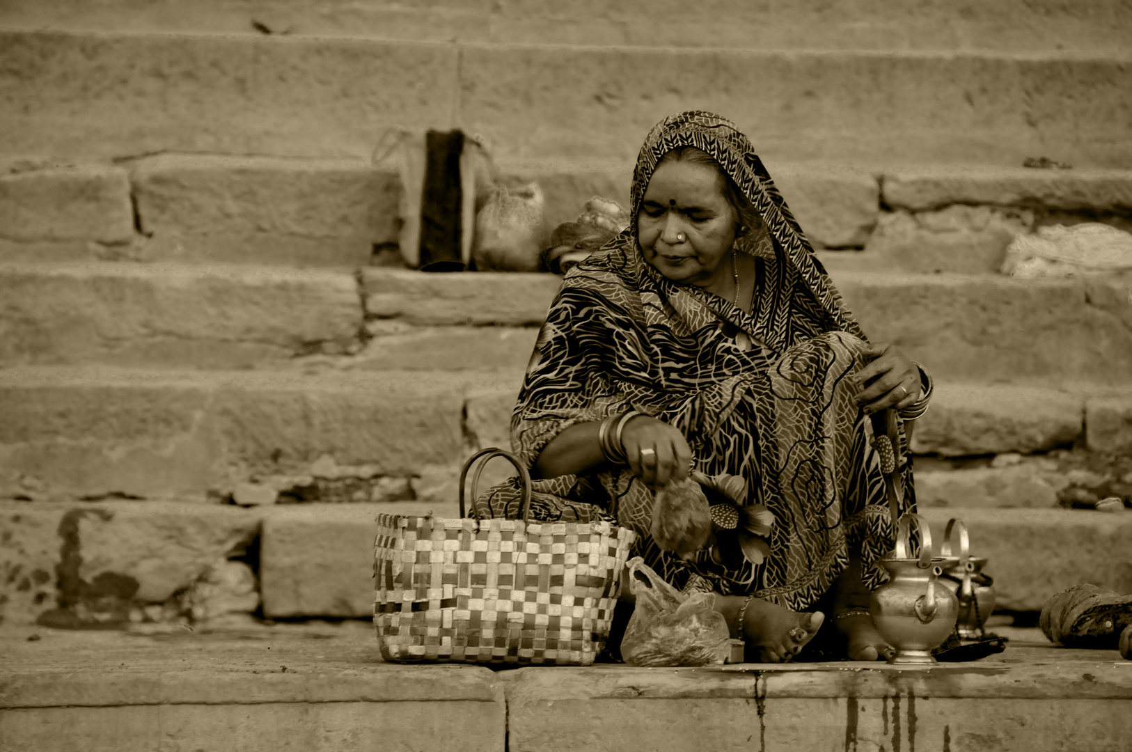 Ritual am Ganges