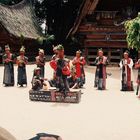 Ritual dance in remote village in Sumatra