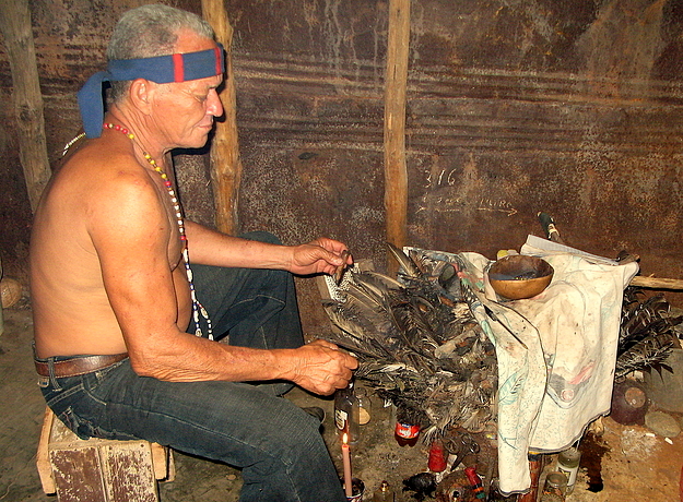 Ritual der Santería (Voodoo)