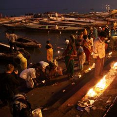 Rituale am Ganges