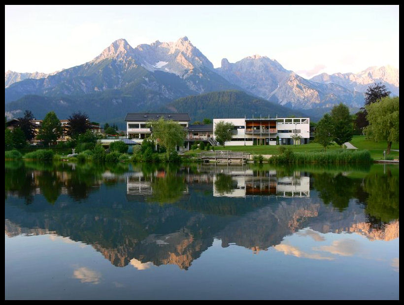 Ritzensee mit Bergkulisse