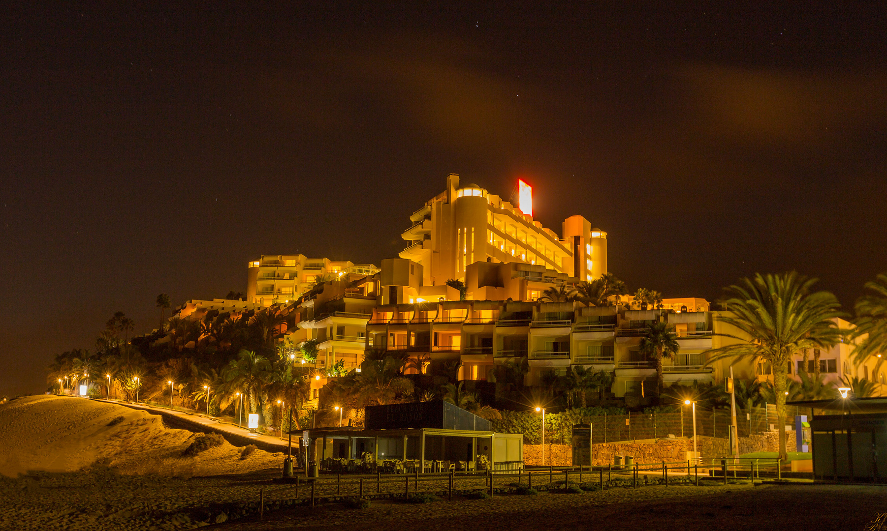 Riu Palace at Night