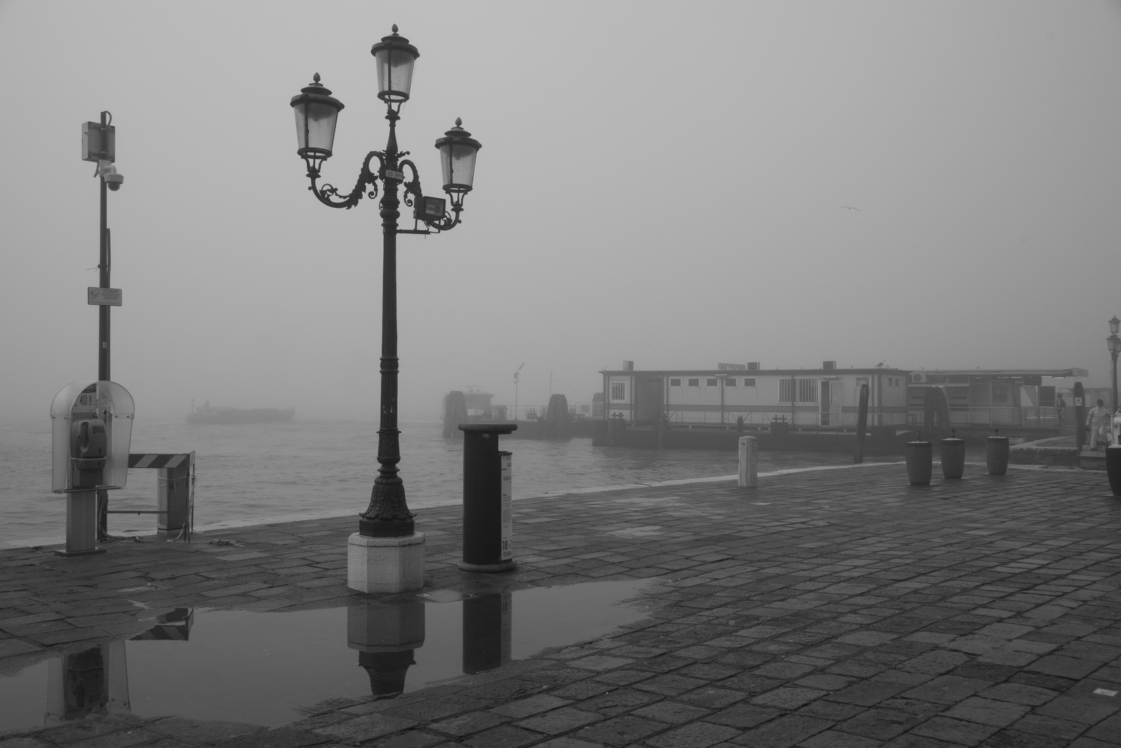 Riva degli Schiavoni im Nebel 1