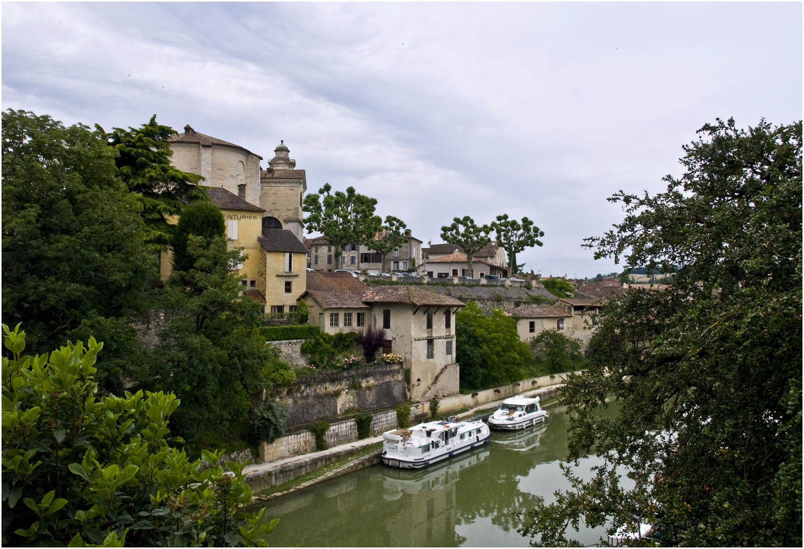  Rive gauche de la Baïse à Nérac  (Lot-et-Garonne)