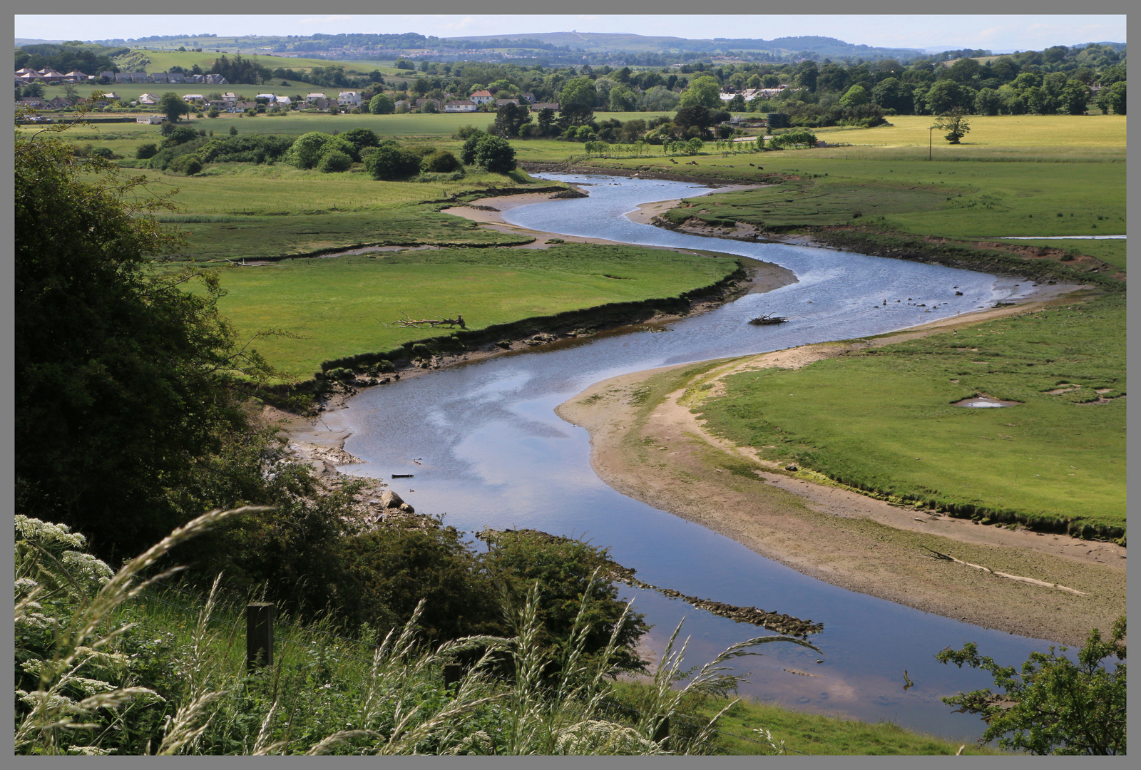 river aln near alnmouth 5 Northumberland