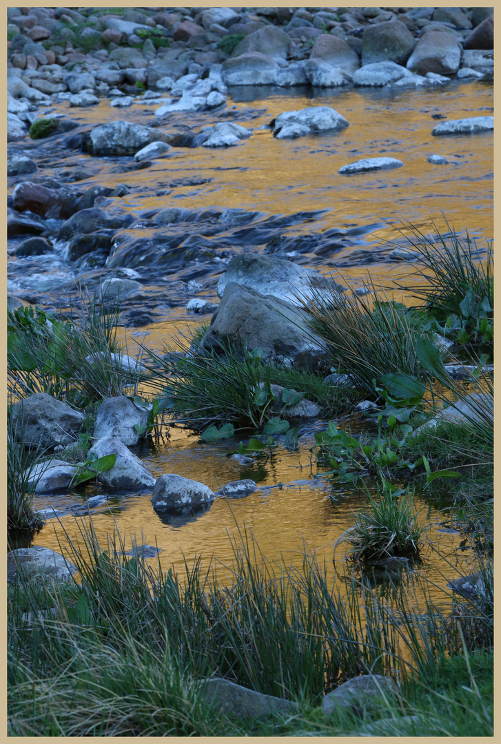 River breamish at dusk 5