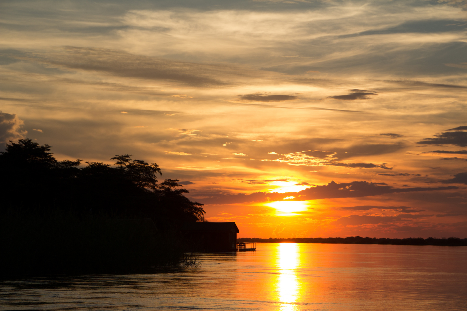 River Cruise, Okavango, Namibia