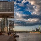 River Cruise Ship Dock in Köln