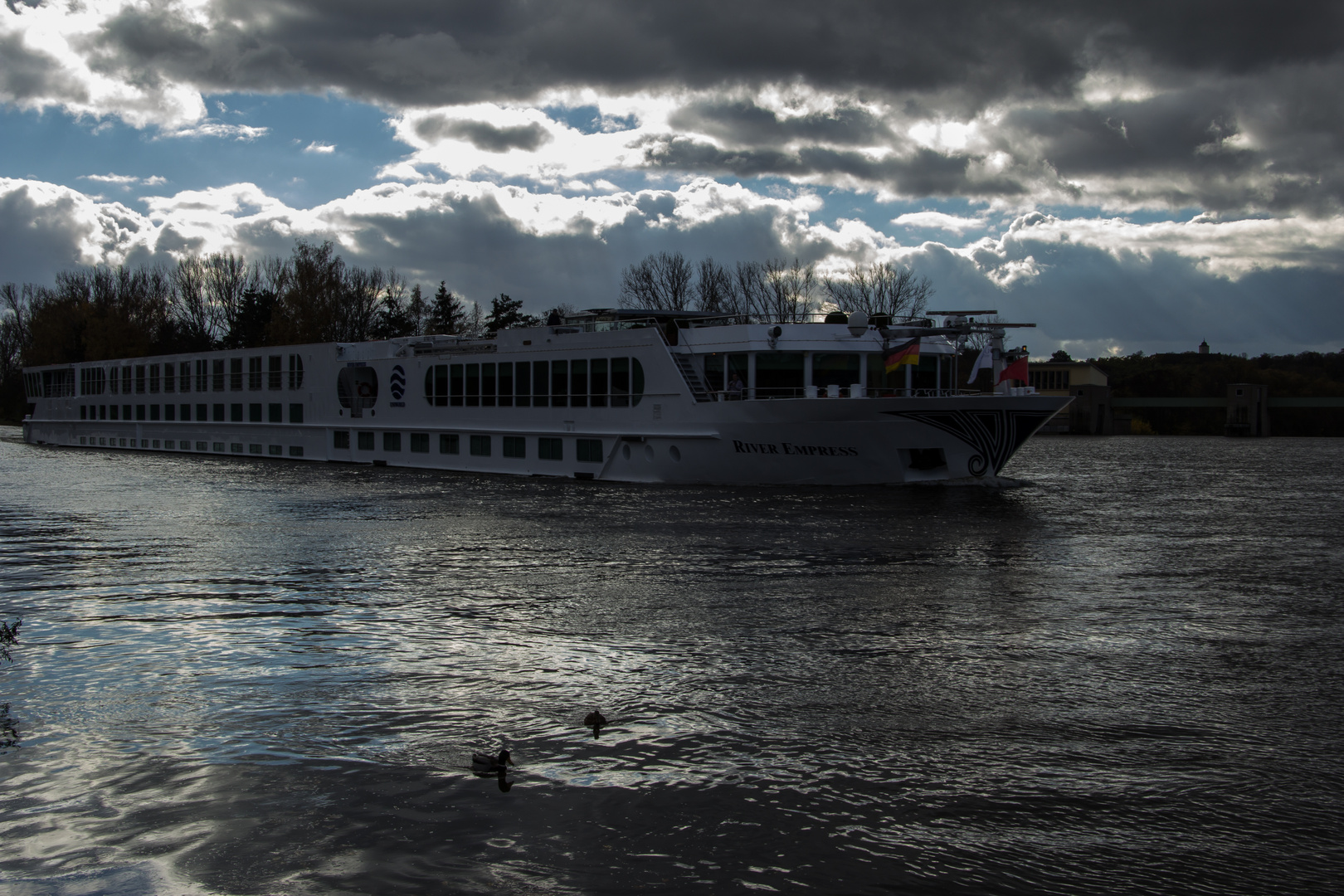 River Express bei Volkach an der Mainschleife