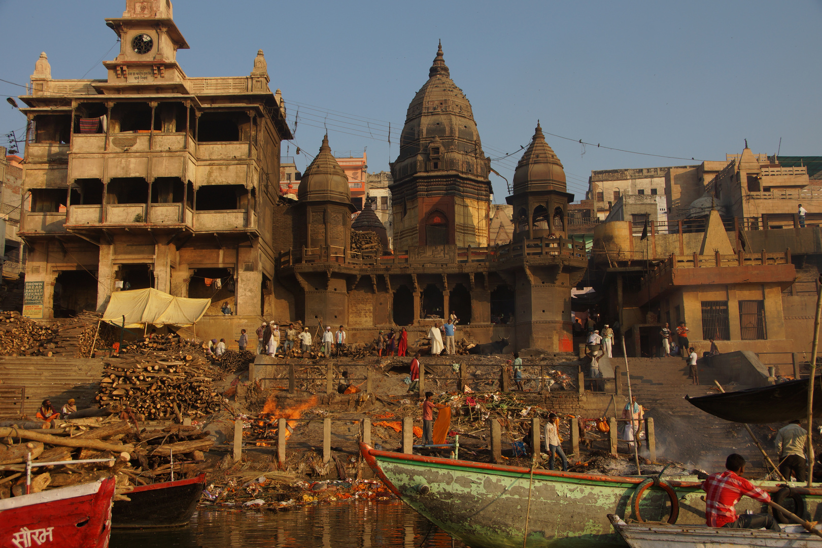 River Ganges, a place of mourning