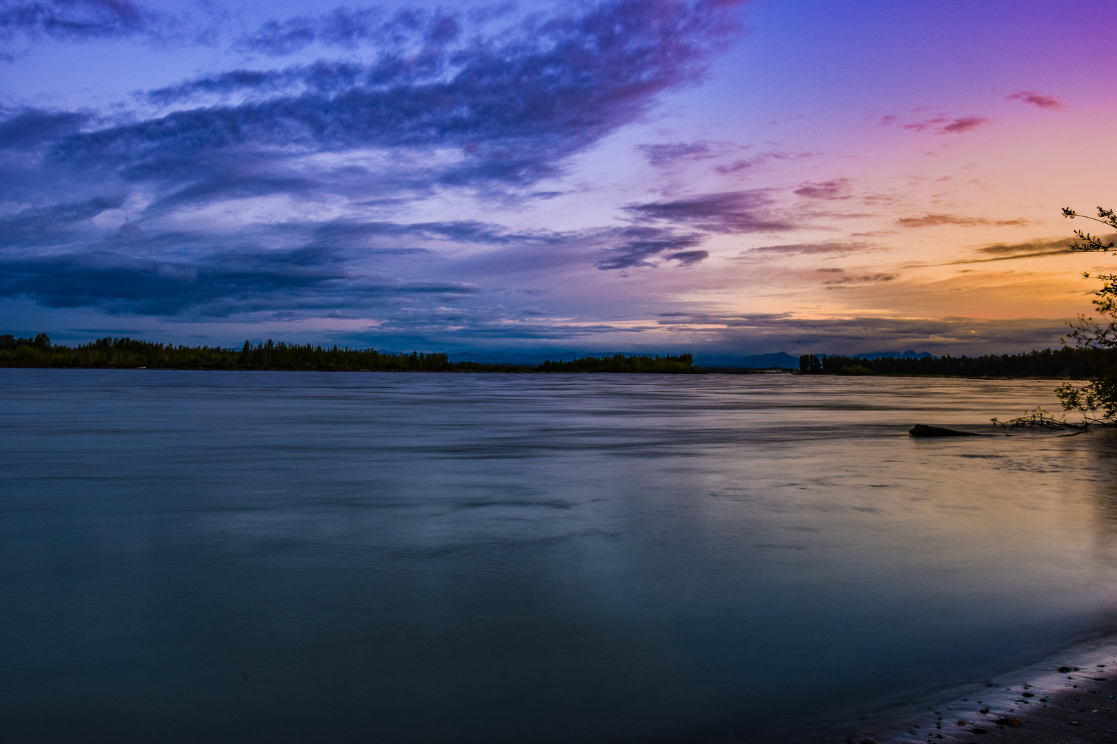 River in Talketna Alaska